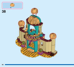 LEGO 43208 instructions page 48 – build guide