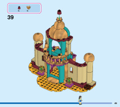 LEGO 43208 instructions page 49 – build guide