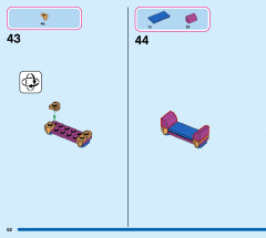 LEGO 43208 instructions page 52 – build guide