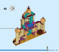 LEGO 43208 instructions page 53 – build guide