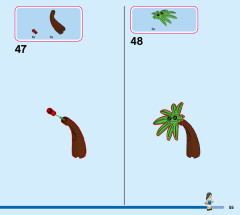 LEGO 43208 instructions page 55 – build guide