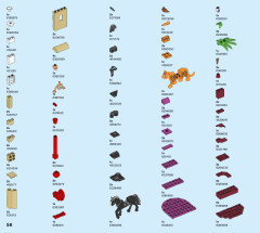 LEGO 43208 instructions page 58 – build guide