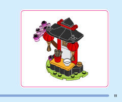 LEGO 43208 instructions page 11 – build guide