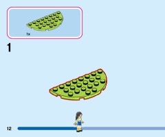 LEGO 43208 instructions page 12 – build guide