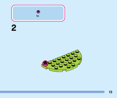 LEGO 43208 instructions page 13 – build guide