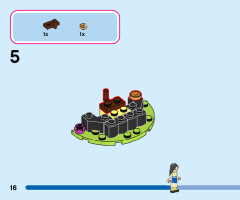 LEGO 43208 instructions page 16 – build guide