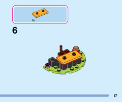 LEGO 43208 instructions page 17 – build guide