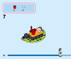 LEGO 43208 instructions page 18 – build guide