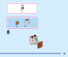LEGO 43208 instructions page 19 – build guide