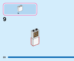 LEGO 43208 instructions page 20 – build guide