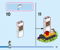 LEGO 43208 instructions page 21 – build guide