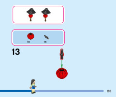 LEGO 43208 instructions page 23 – build guide