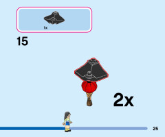 LEGO 43208 instructions page 25 – build guide