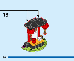LEGO 43208 instructions page 26 – build guide