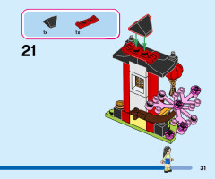 LEGO 43208 instructions page 31 – build guide