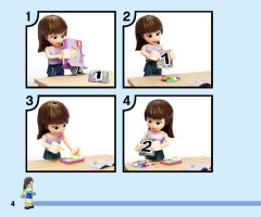 LEGO 43208 instructions page 4 – build guide