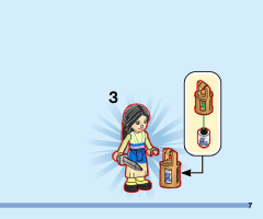 LEGO 43208 instructions page 7 – build guide