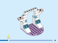 LEGO 43209 instructions page 35 – build guide