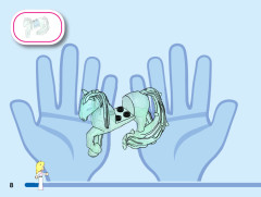 LEGO 43209 instructions page 8 – build guide