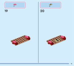 LEGO 43210 instructions page 15 – build guide
