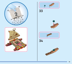 LEGO 43210 instructions page 23 – build guide
