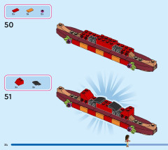 LEGO 43210 instructions page 34 – build guide