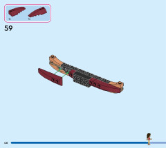 LEGO 43210 instructions page 40 – build guide