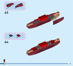 LEGO 43210 instructions page 43 – build guide
