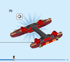 LEGO 43210 instructions page 49 – build guide