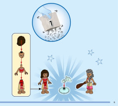 LEGO 43210 instructions page 5 – build guide