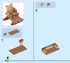 LEGO 43210 instructions page 6 – build guide