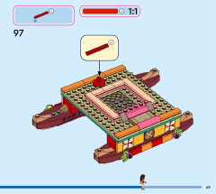 LEGO 43210 instructions page 69 – build guide