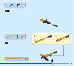 LEGO 43210 instructions page 71 – build guide