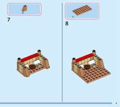 LEGO 43210 instructions page 9 – build guide