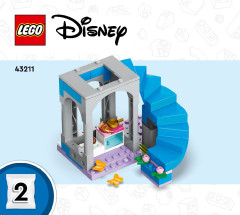 LEGO 43211 instructions page 1 – build guide