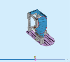 LEGO 43211 instructions page 47 – build guide
