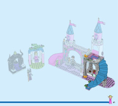 LEGO 43211 instructions page 61 – build guide