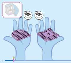 LEGO 43211 instructions page 8 – build guide