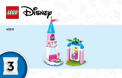 LEGO 43211 instructions page 1 – build guide