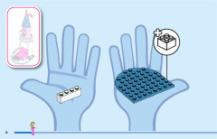 LEGO 43211 instructions page 6 – build guide