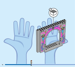 LEGO 43211 instructions page 16 – build guide