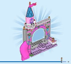 LEGO 43211 instructions page 55 – build guide