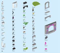 LEGO 43211 instructions page 58 – build guide