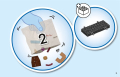 LEGO 43212 instructions page 3 – build guide