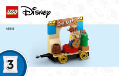 LEGO 43212 instructions page 1 – build guide