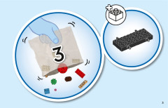 LEGO 43212 instructions page 3 – build guide