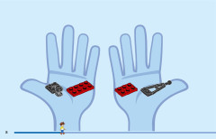 LEGO 43212 instructions page 8 – build guide