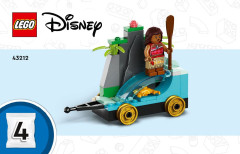 LEGO 43212 instructions page 1 – build guide