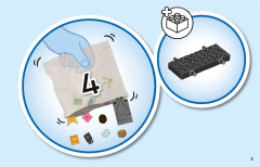 LEGO 43212 instructions page 3 – build guide