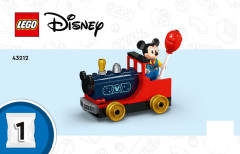 LEGO 43212 instructions page 1 – build guide